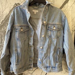 Topshop denim jacket. Size 2